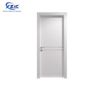 Exterior single flush waterproof wpc door design